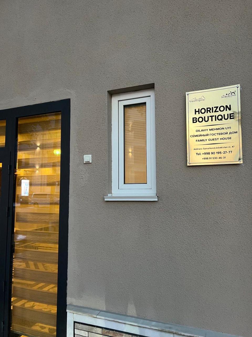 Horizon Boutique Hotel Samarkand Exterior photo